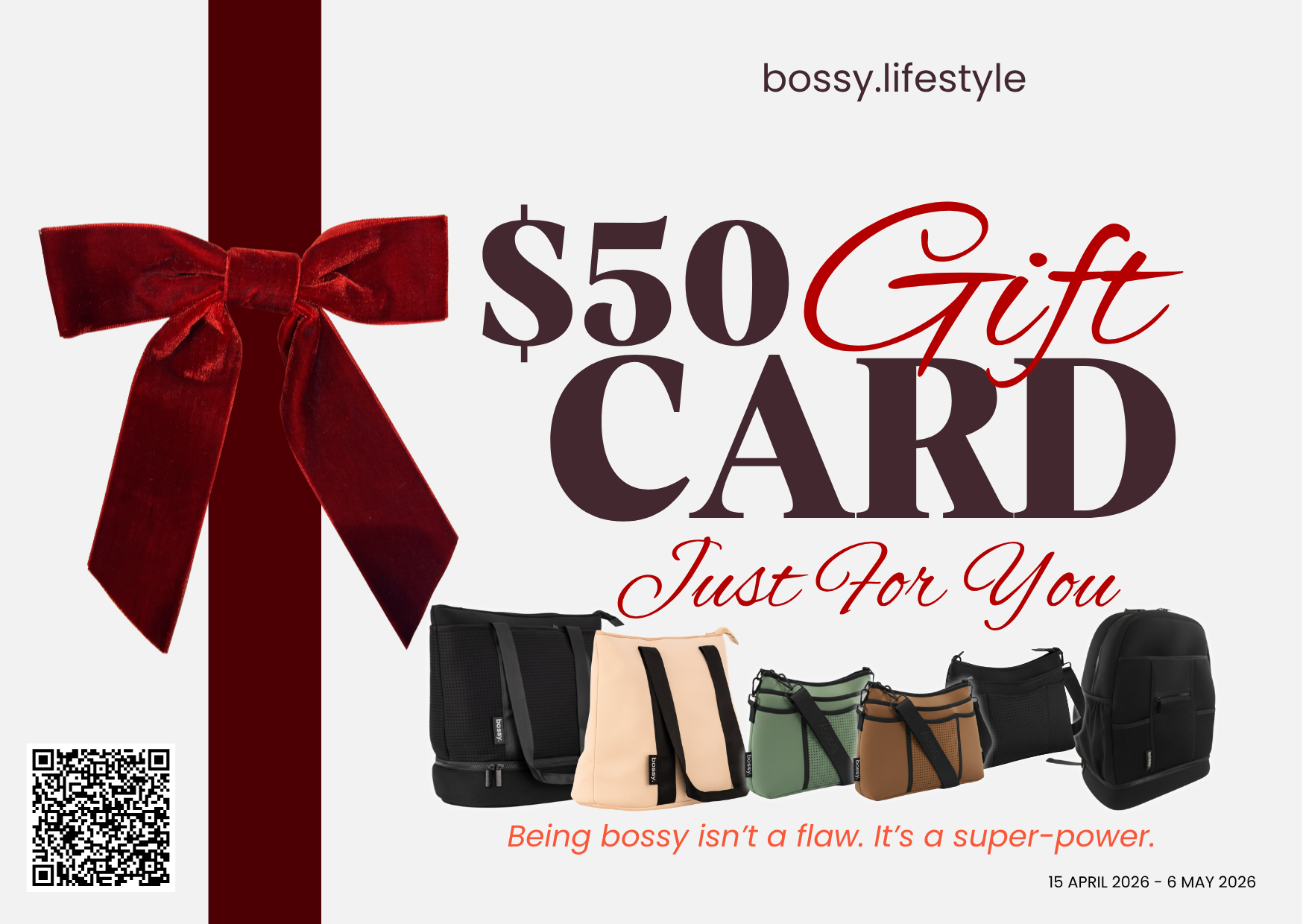 BOSSY.LIFESTYLE gift cards - gifting like a boss