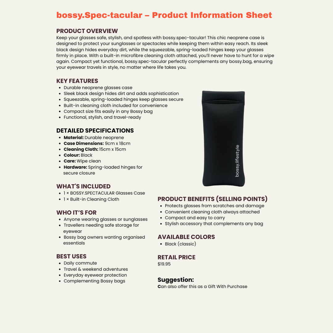 bossy.Crossy+ bossy.Spec-tacular