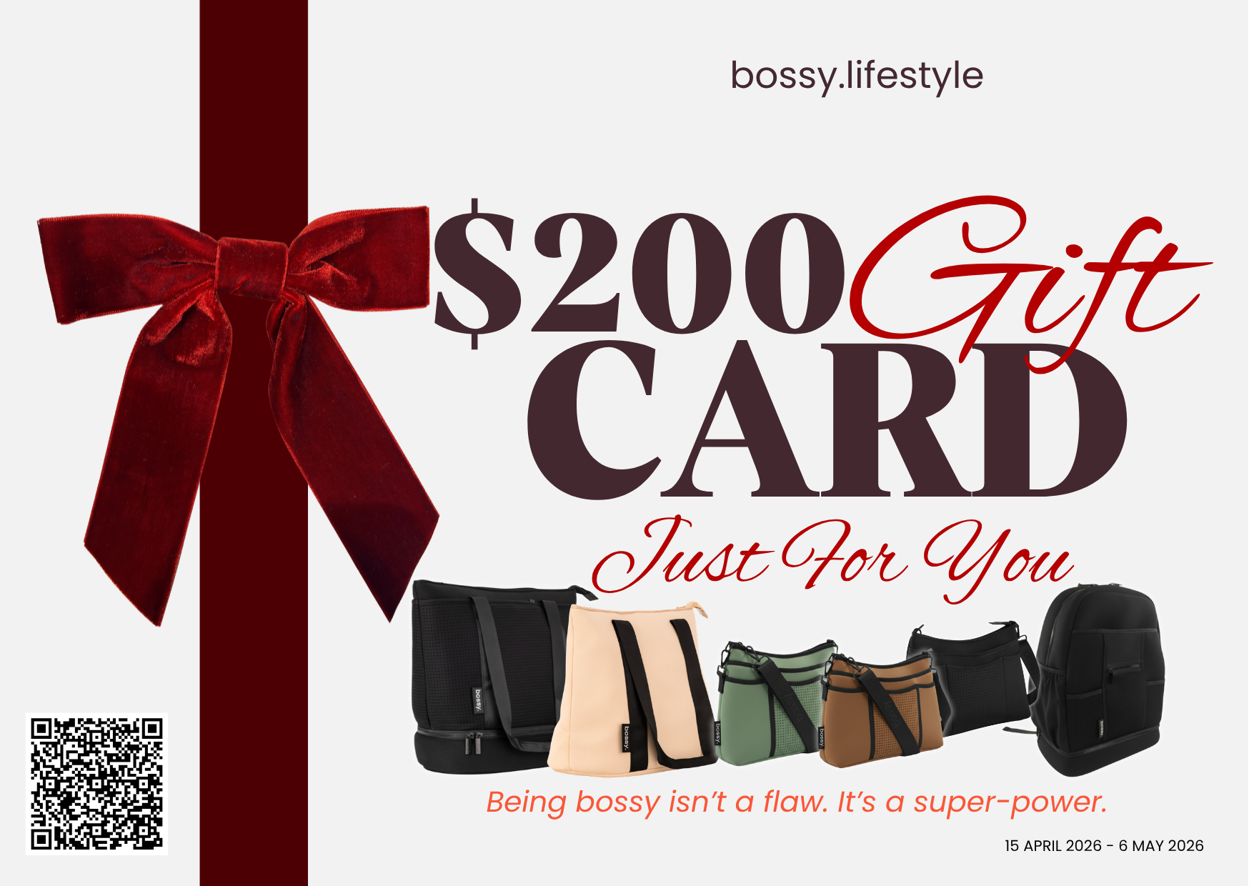 BOSSY.LIFESTYLE gift cards - gifting like a boss